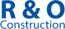 R&O Construction logo, blue